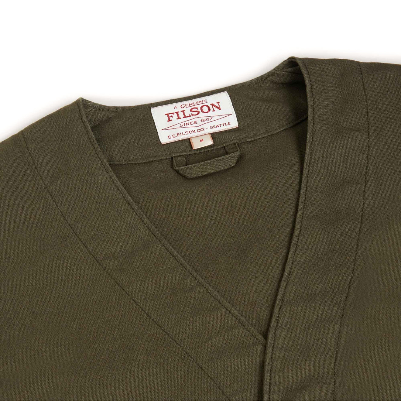 Filson Dry Tin Vest Otter Green - Image 3