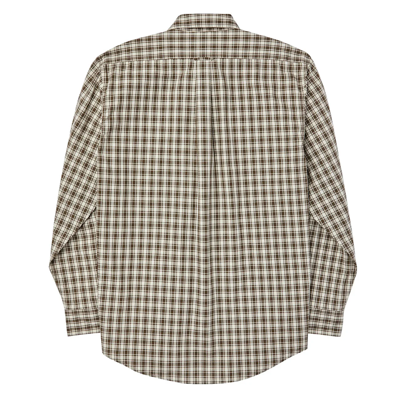 Filson Feather Cloth Shirt Natural / Dark Olive - Image 2