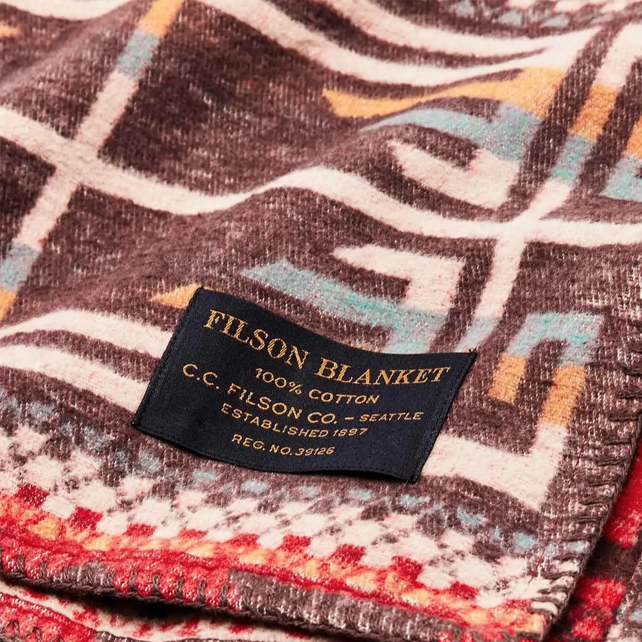 Filson Fire Mountain Blanket Fire Mountain - Image 3