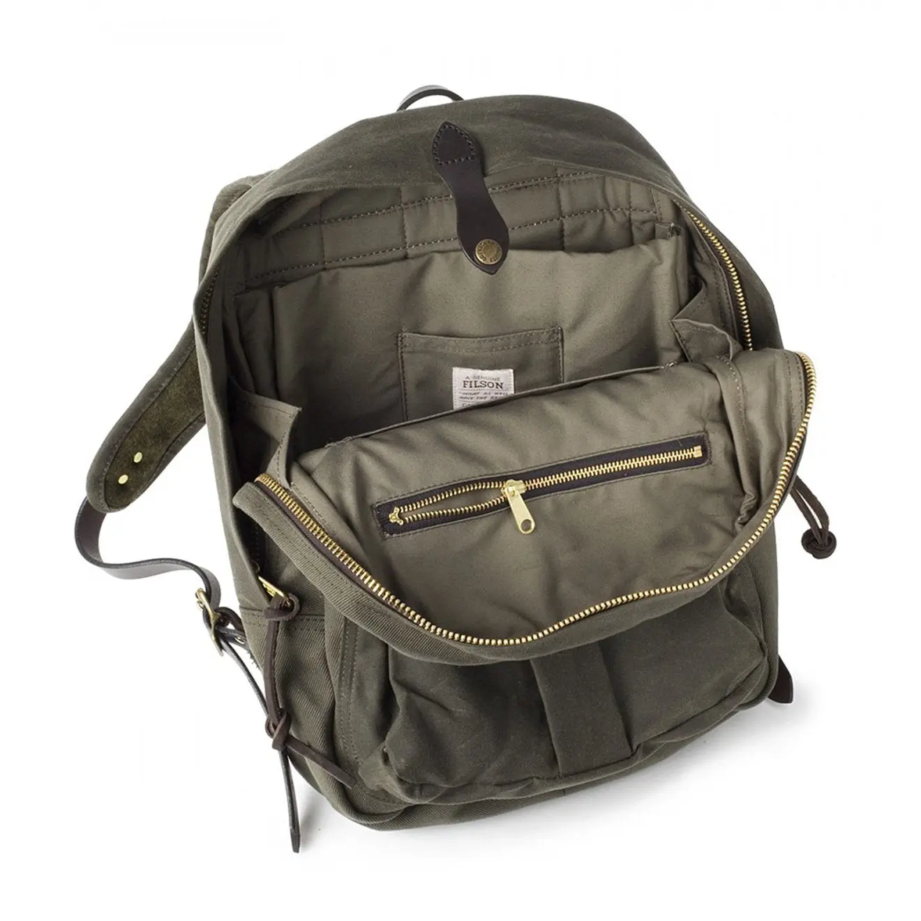 Filson Journeyman Backpack Otter Green - Image 3