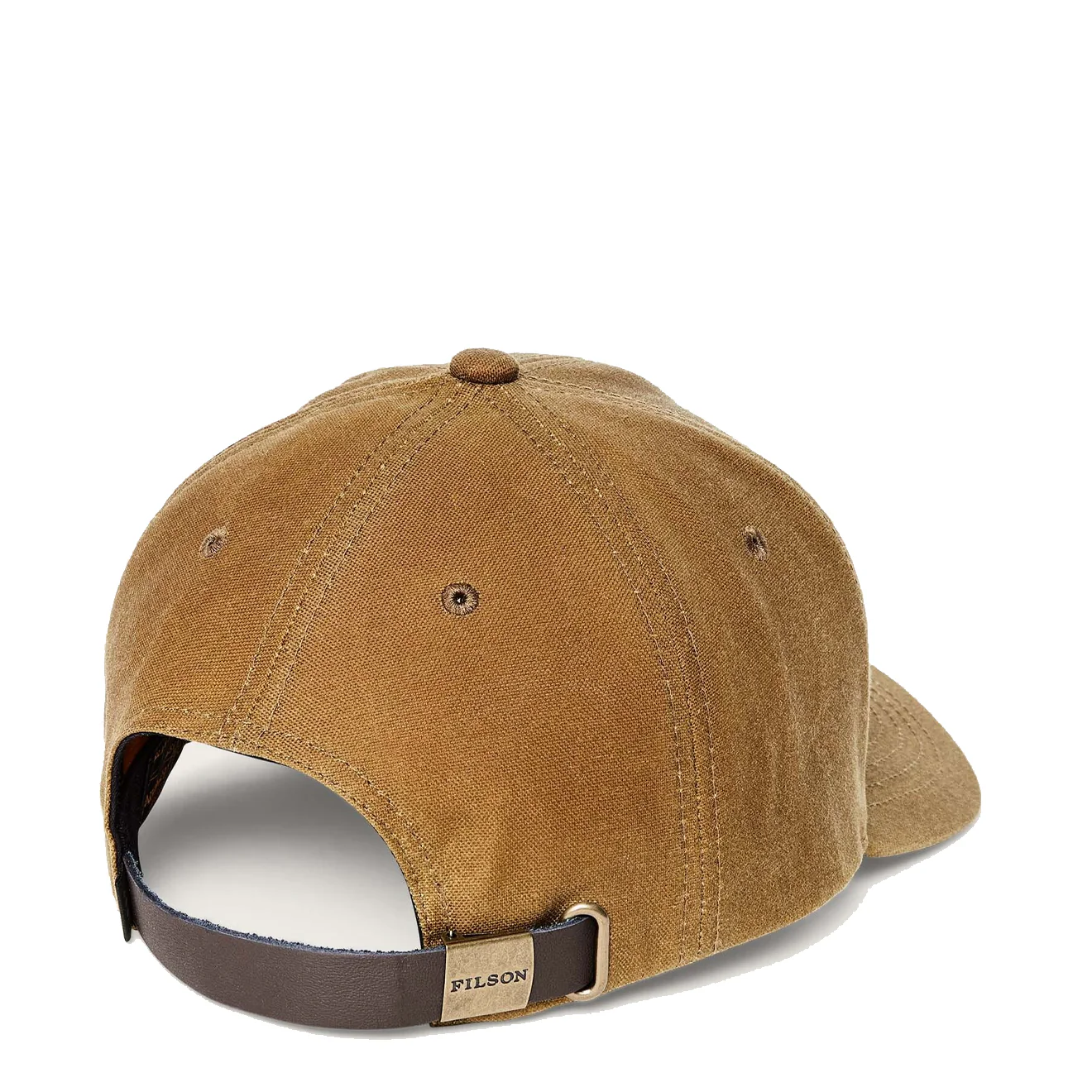Filson Oil Tin Logger Cap Dark Tan - Image 3
