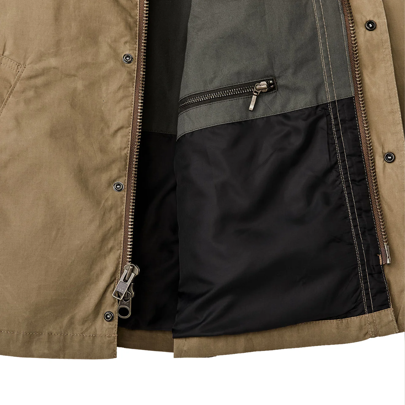 Filson Ranger Short Field Jacket Dark Beige - Image 6