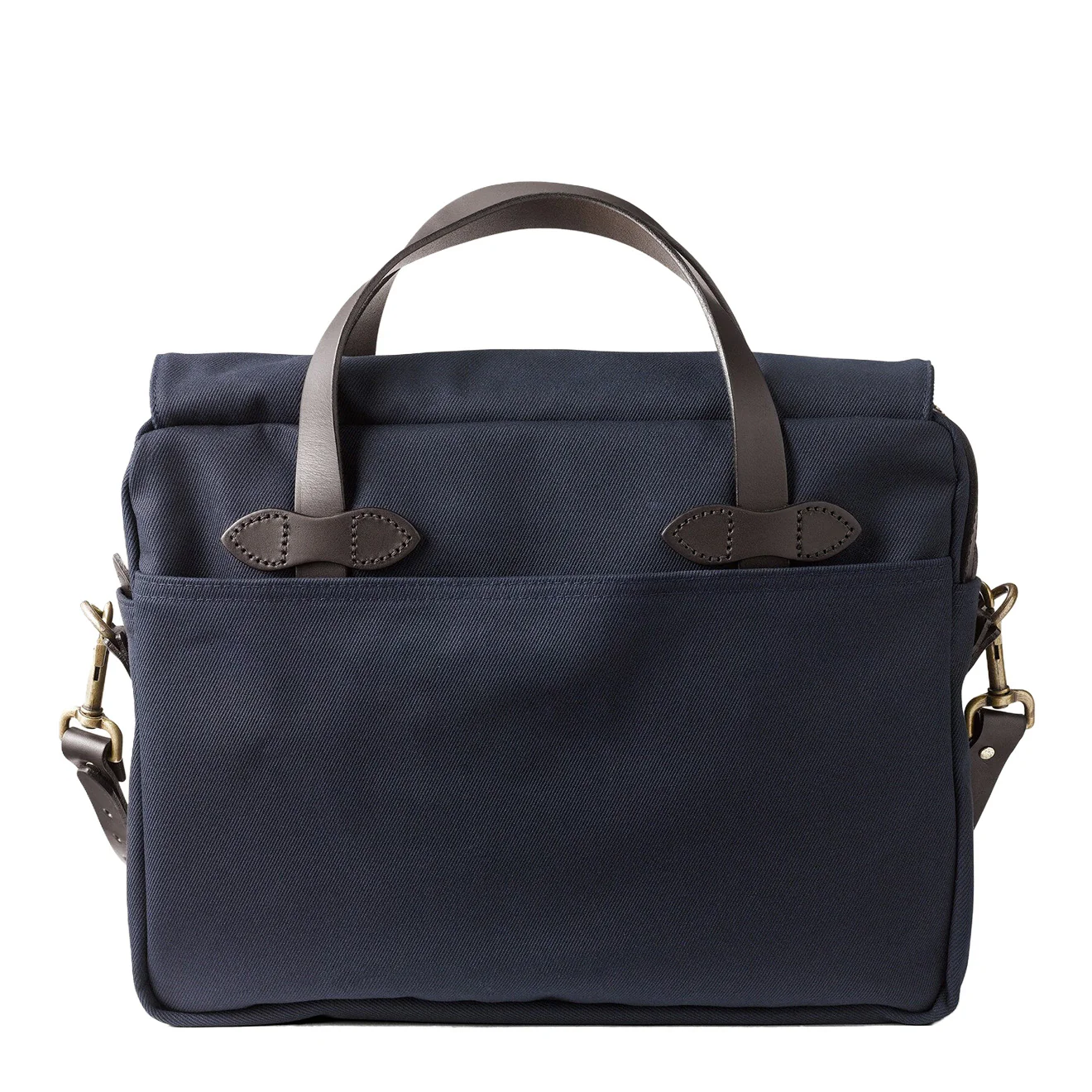 Filson Rugged Twill Original Briefcase Navy - Image 2