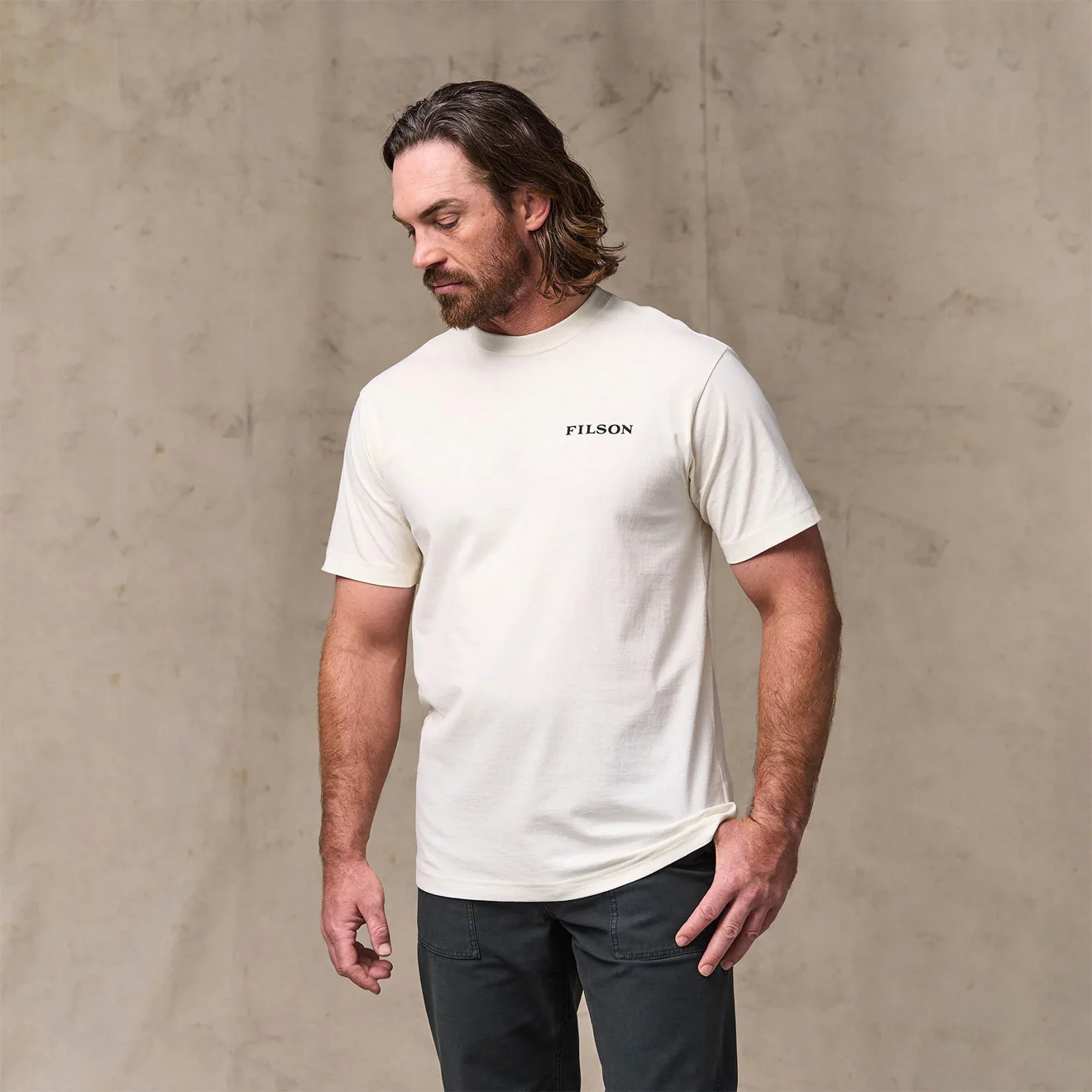 Filson S/S Scenic Graphic T-Shirt Basswood - Image 3