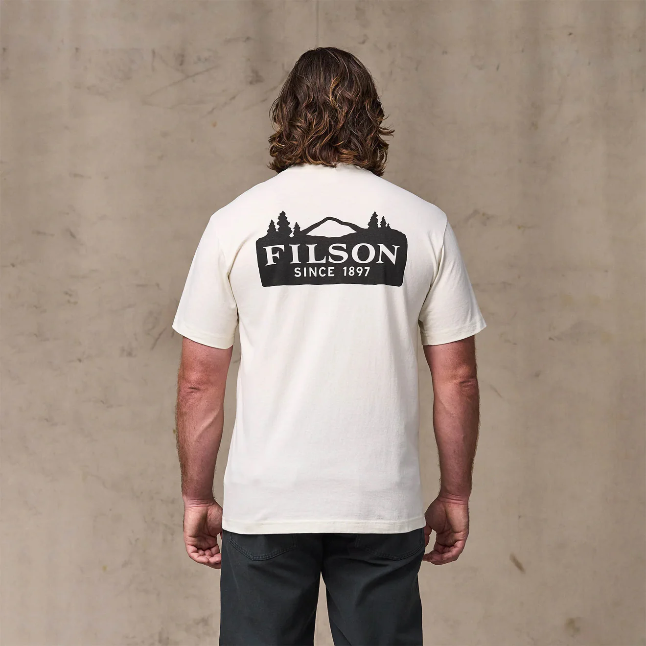 Filson S/S Scenic Graphic T-Shirt Basswood - Image 4