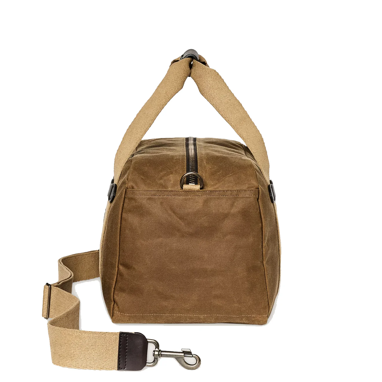 Filson Small Duffle Holdall Dark Tan - Image 5