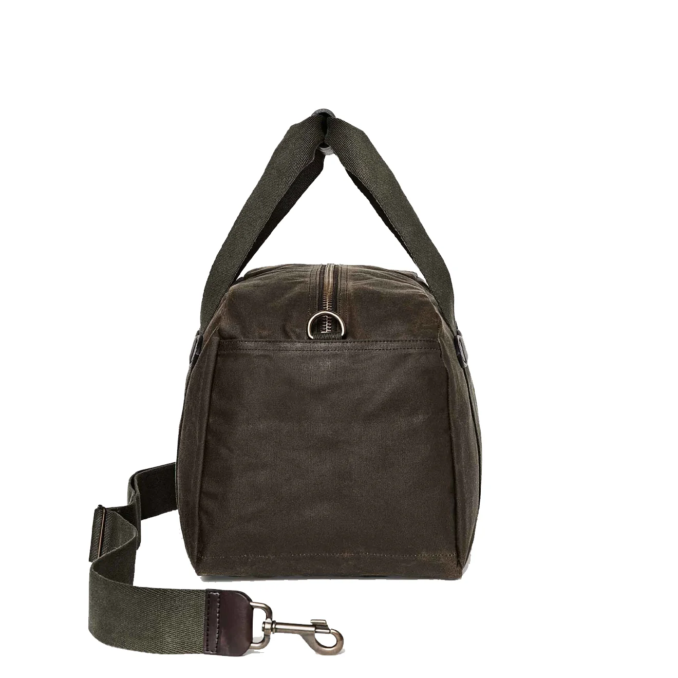 Filson Small Tin Cloth Duffle Bag Otter Green - Image 3