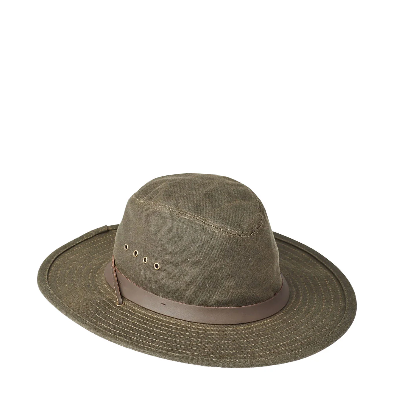 Filson Tin Cloth Bush Hat Otter Green - Image 3