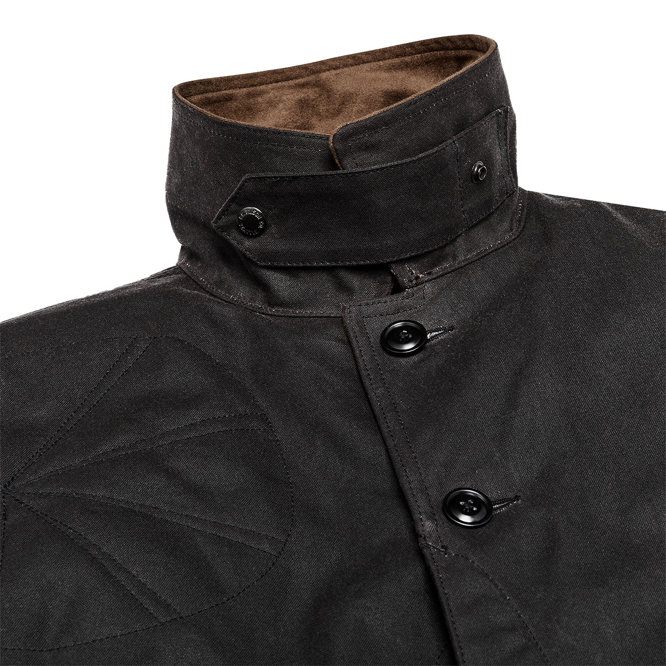Filson Tin Cloth Hunting Jacket Cinder - Image 4