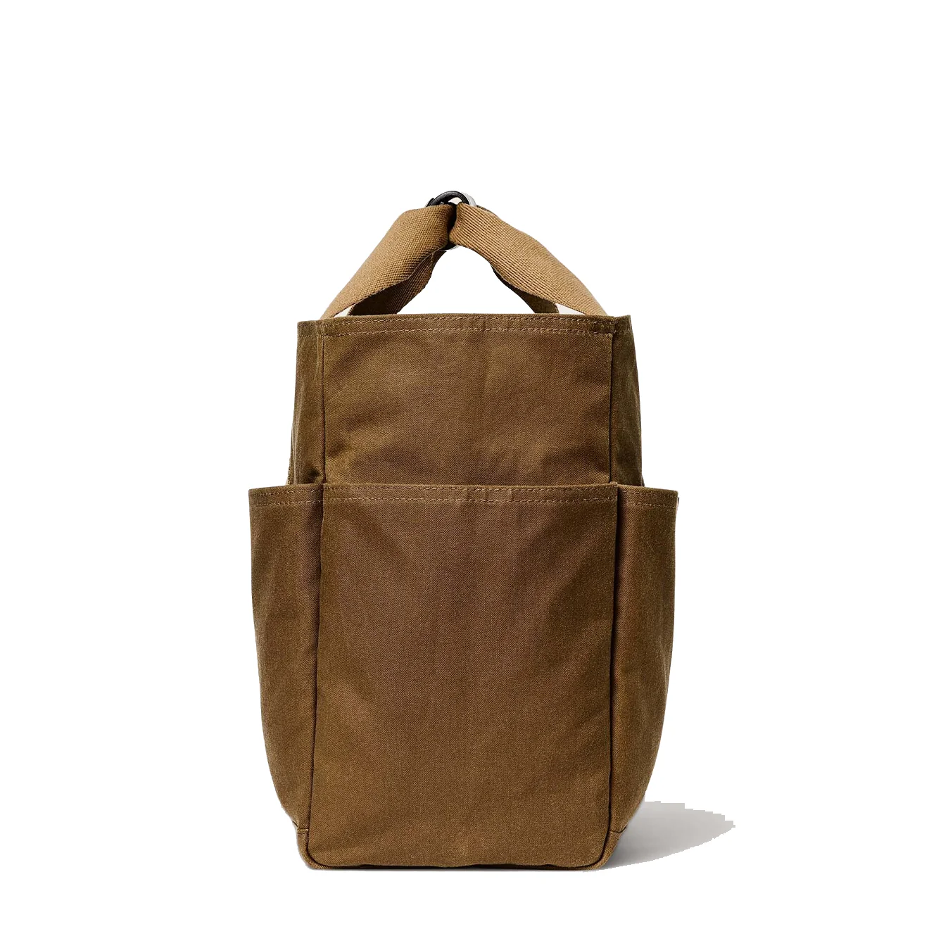 Filson Tin Cloth Supply Tote Dark Tan - Image 3