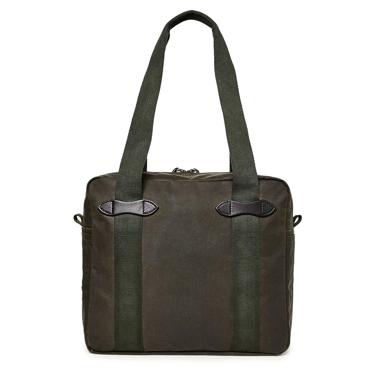 Filson Tin Cloth Tote Bag With Zipper - Image 2