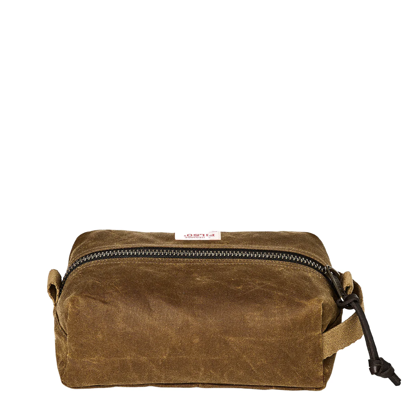 Filson Tin Cloth Travel Kit Dark Tan - Image 2