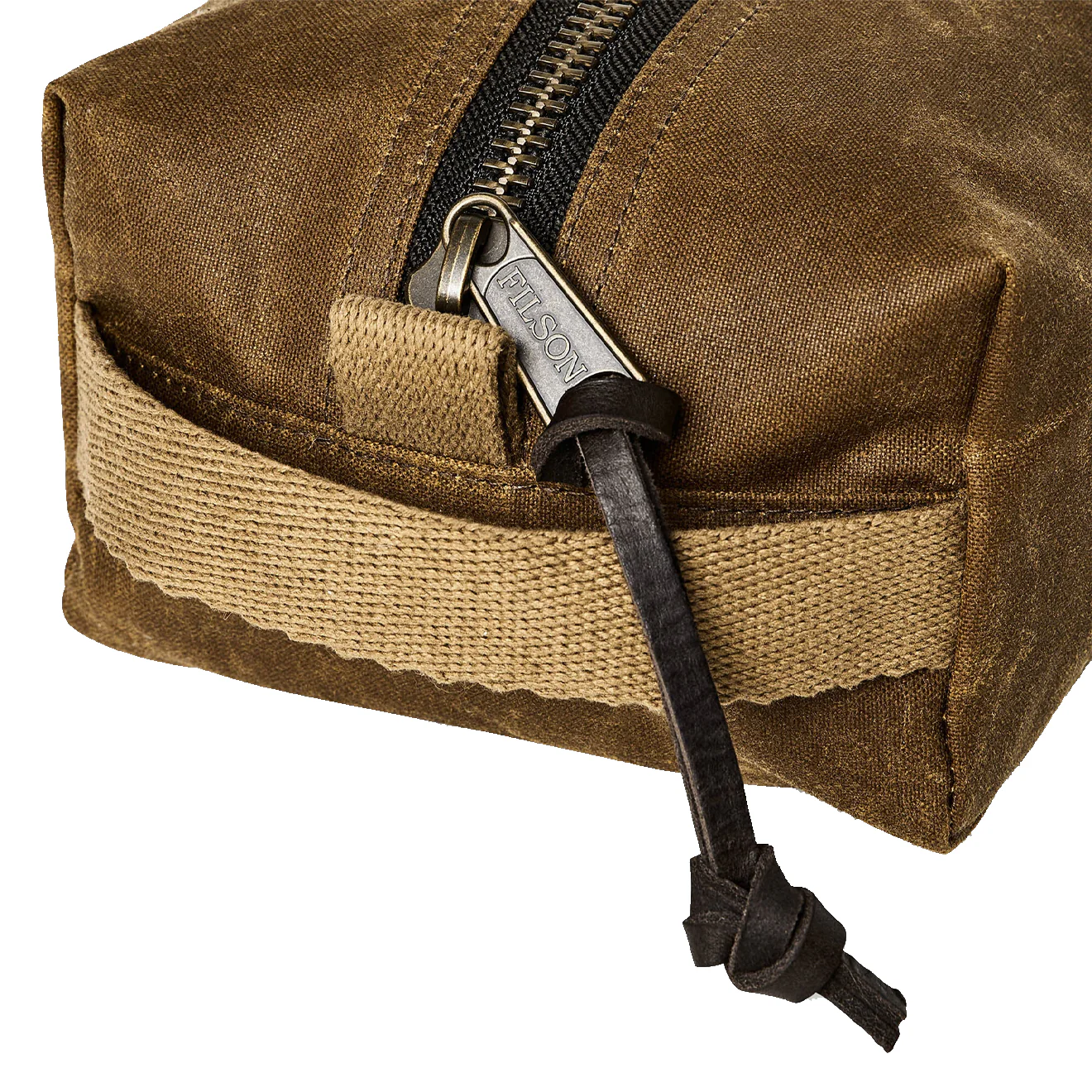 Filson Tin Cloth Travel Kit Dark Tan - Image 5