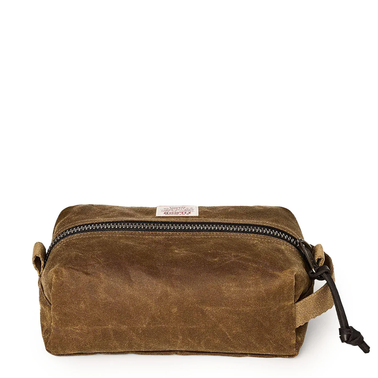 Filson Tin Cloth Travel Kit Dark Tan - Image 2
