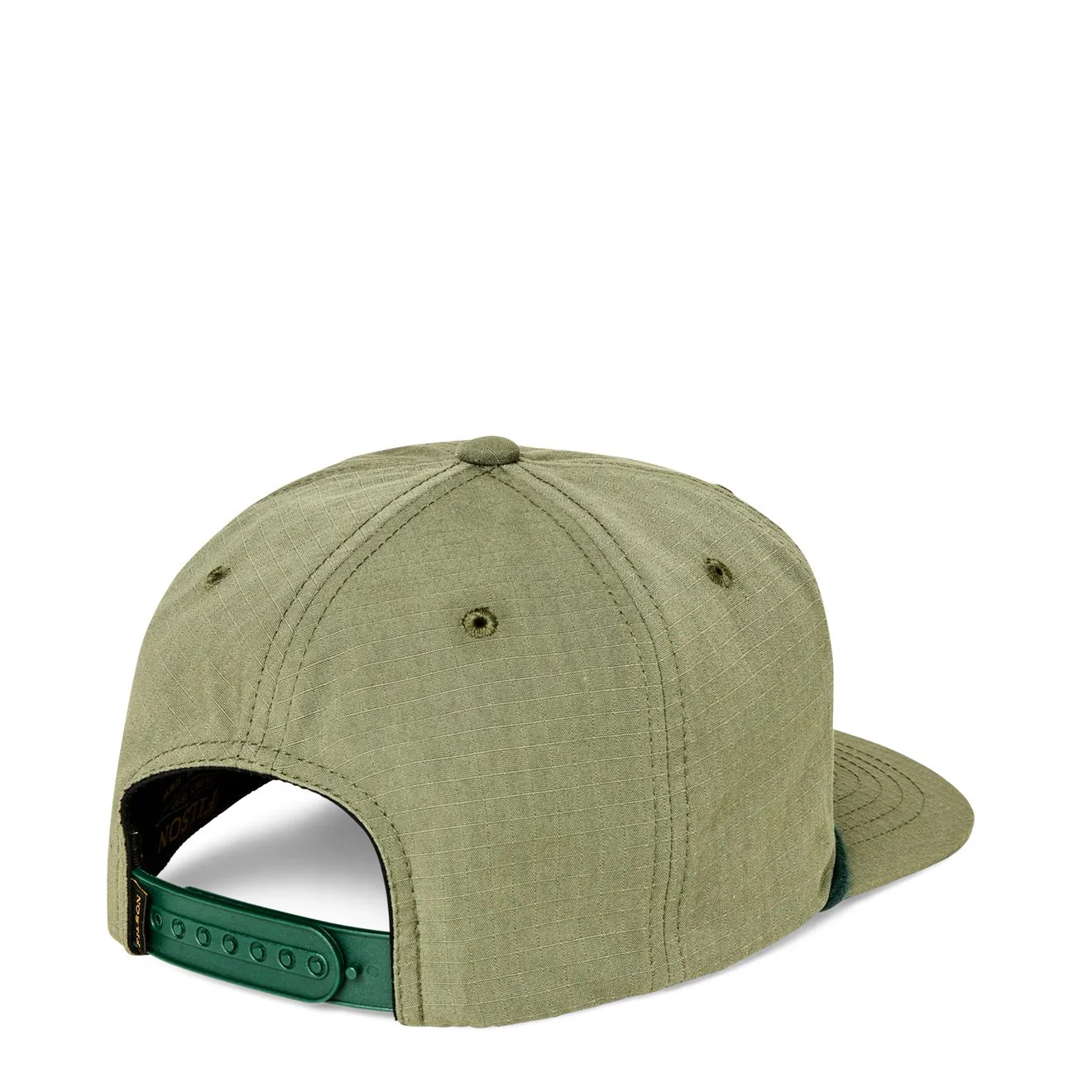 Filson Trucker Cap With Graphic Patch Army Green / Mayfly - Image 2