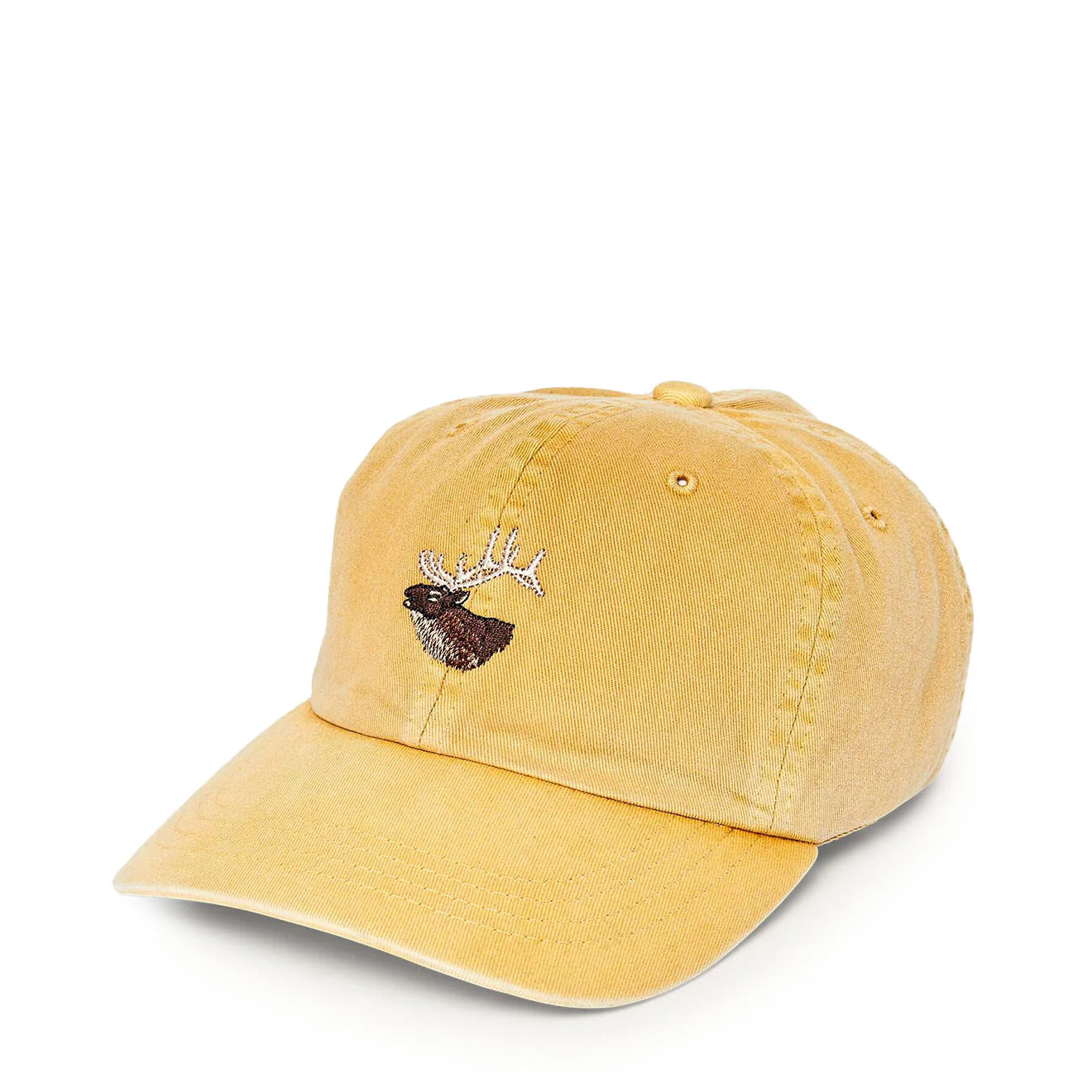 Filson Washed Low-Profile Logger Cap Lemon / Elk