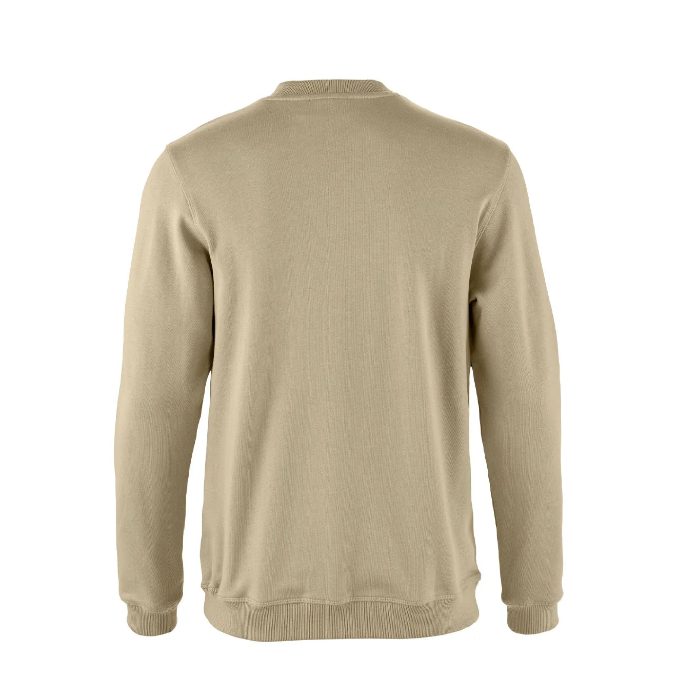 Fjallraven 1960 Logo Badge Sweater Fossil - Image 2