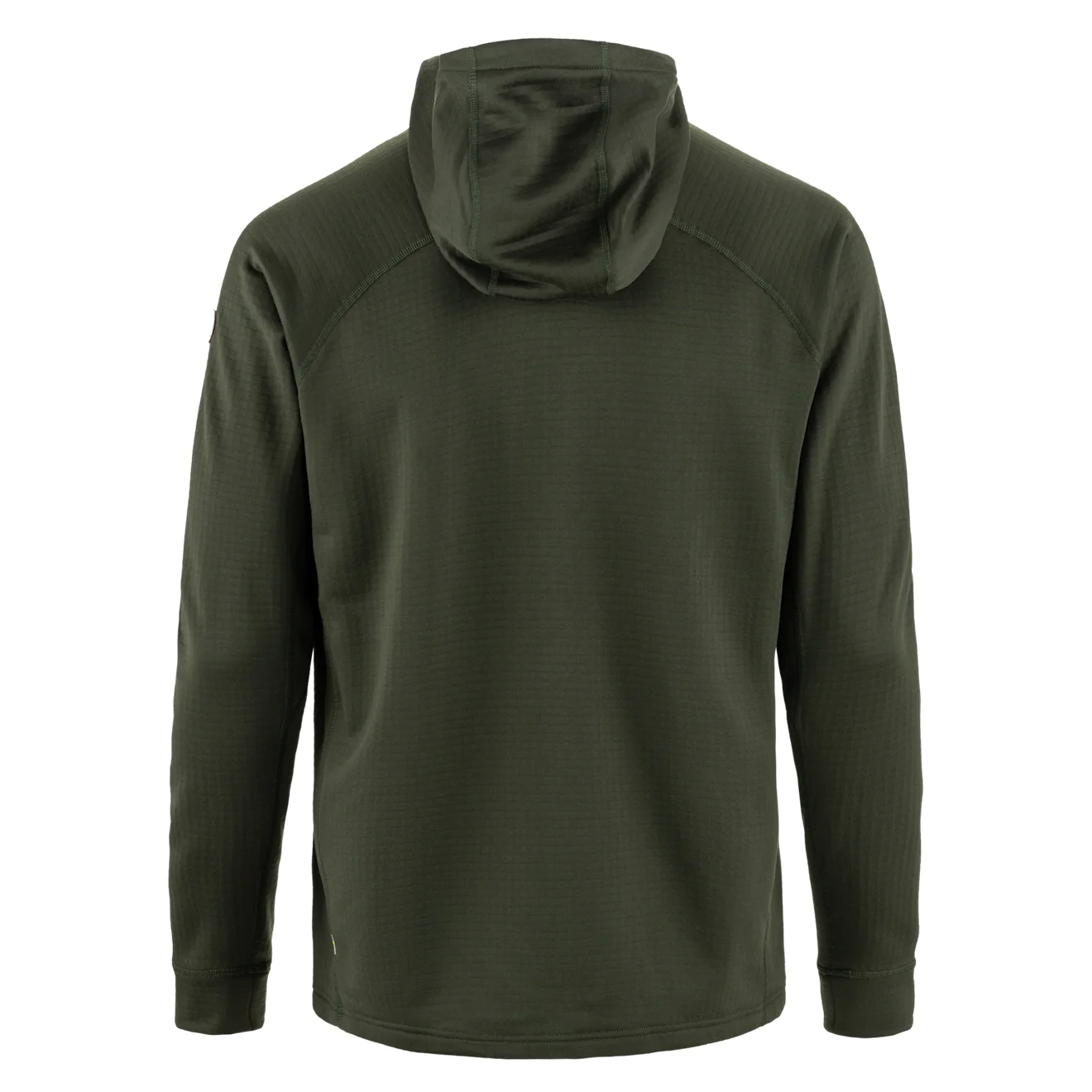 Fjallraven Abisko Grid Fleece Hoodie Deep Forest - Image 2