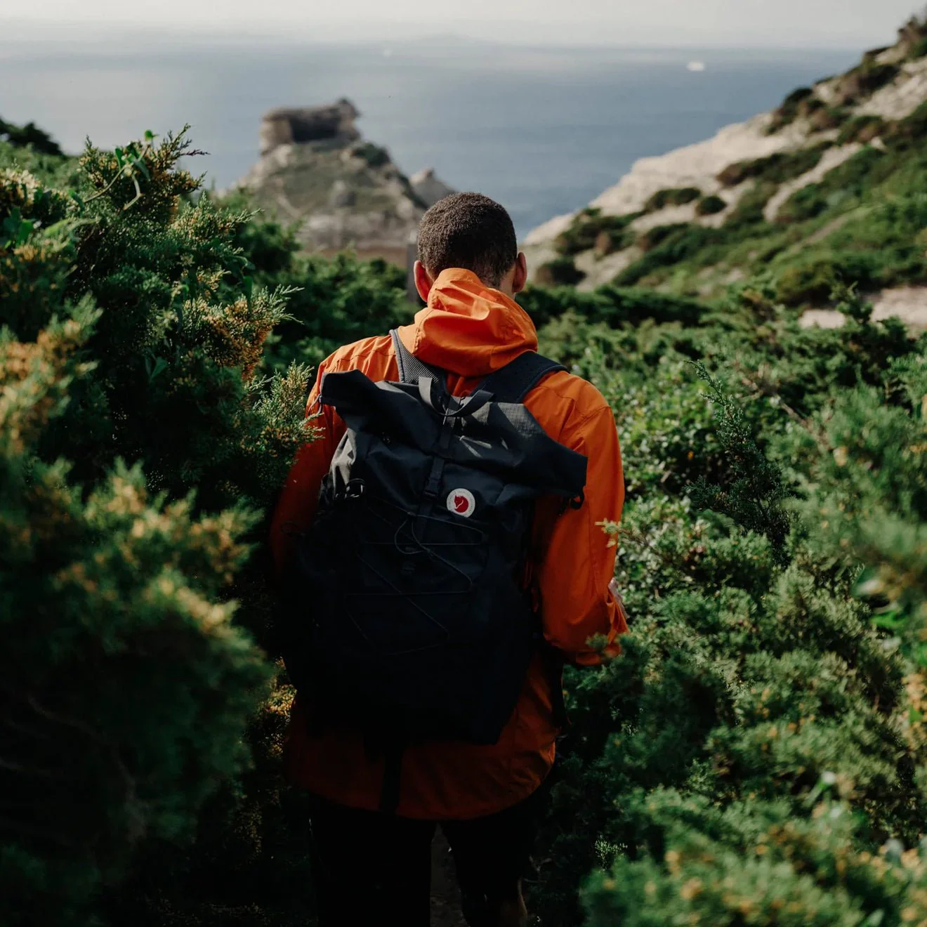 Fjallraven Abisko Hike Foldsack Black - Image 8