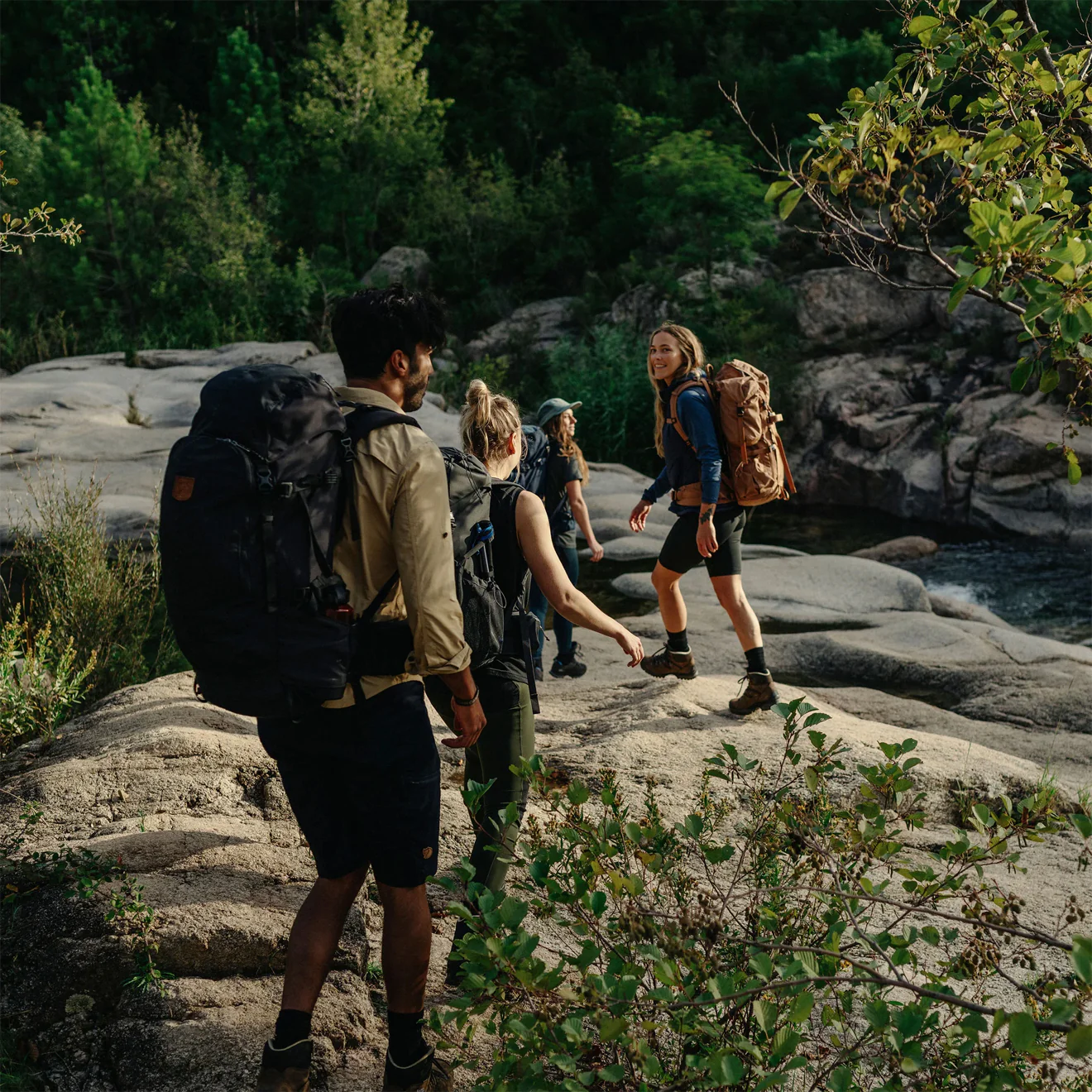 Fjallraven Abisko Hike Shorts Dark Navy - Image 8