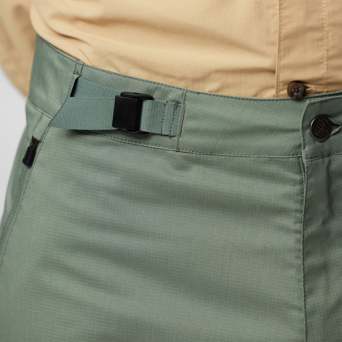 Fjallraven Abisko Hike Shorts Laurel Green - Image 6