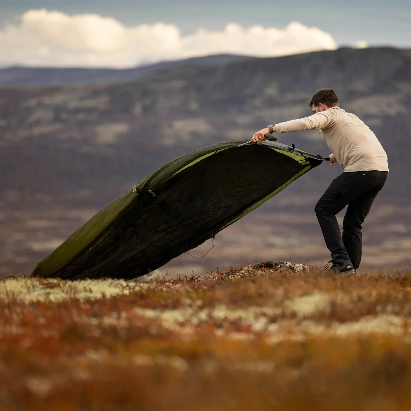 Fjallraven Abisko Lite 2 Tent Sand - Image 4