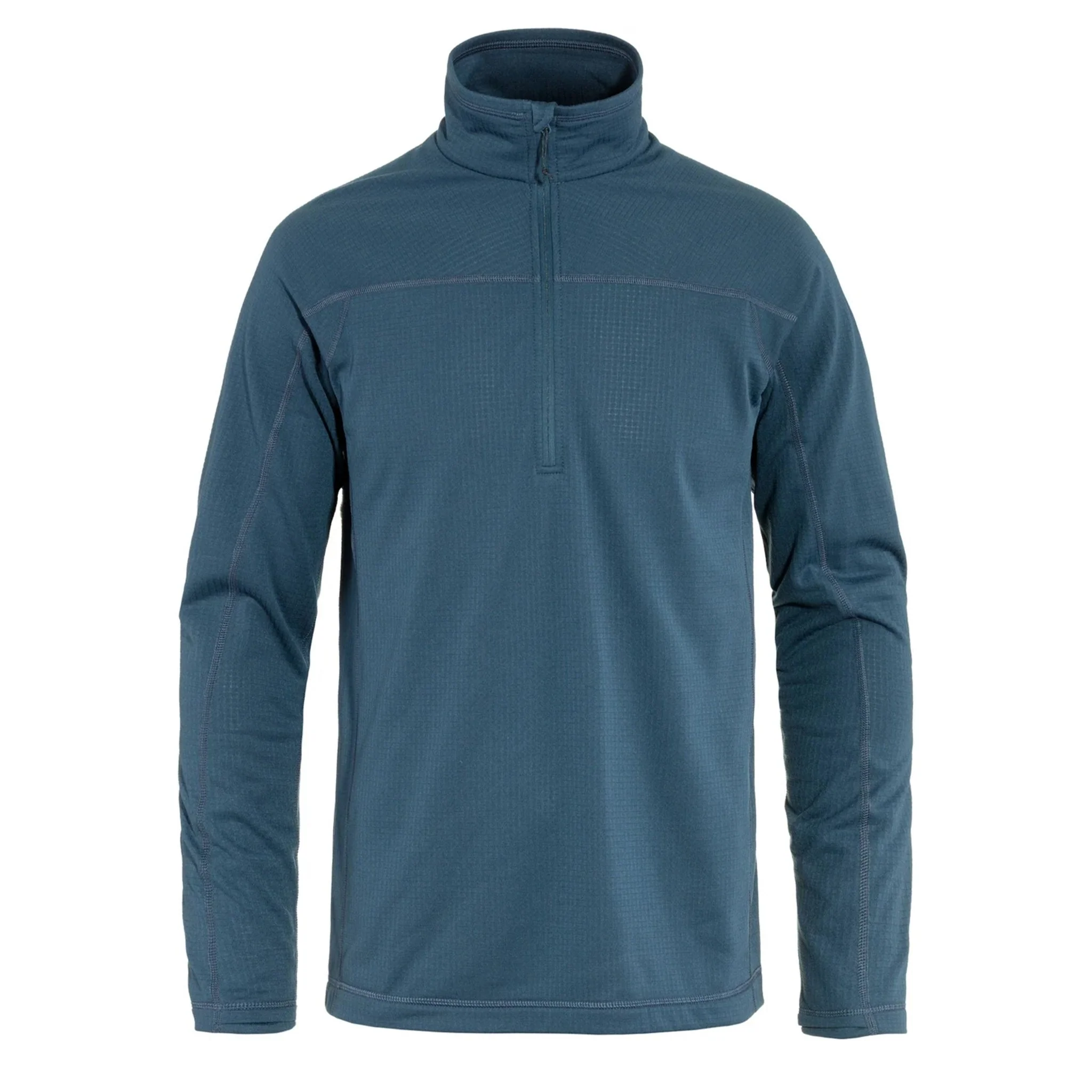 Fjallraven Abisko Lite Fleece Half Zip Indigo Blue