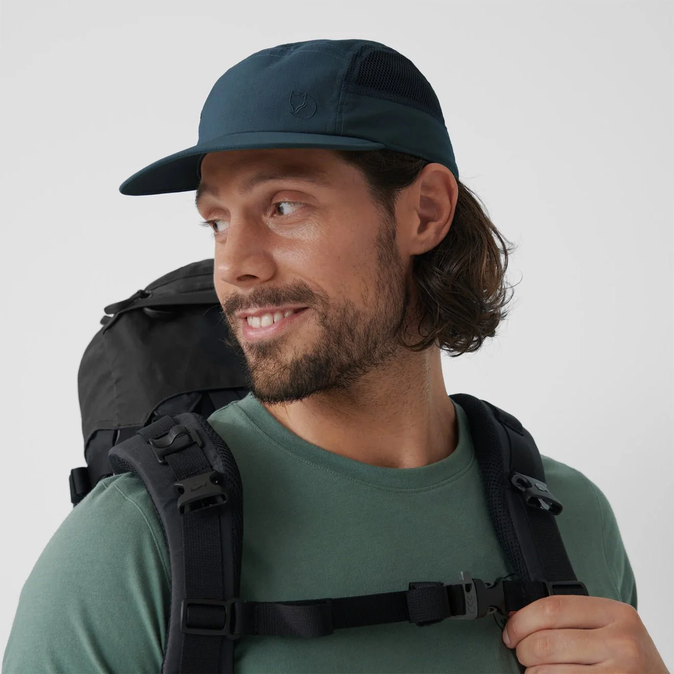 Fjallraven Abisko Mesh Cap Dark Navy - Image 4