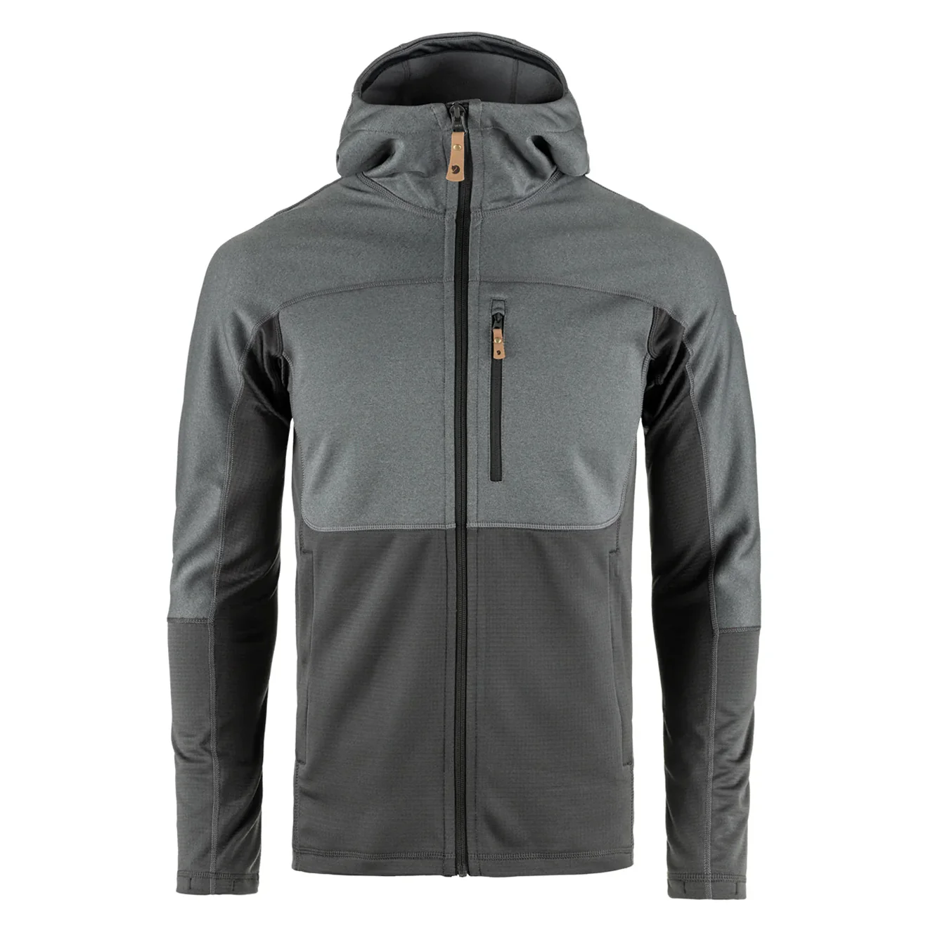 Fjallraven Abisko Trail Fleece Iron Grey / Grey