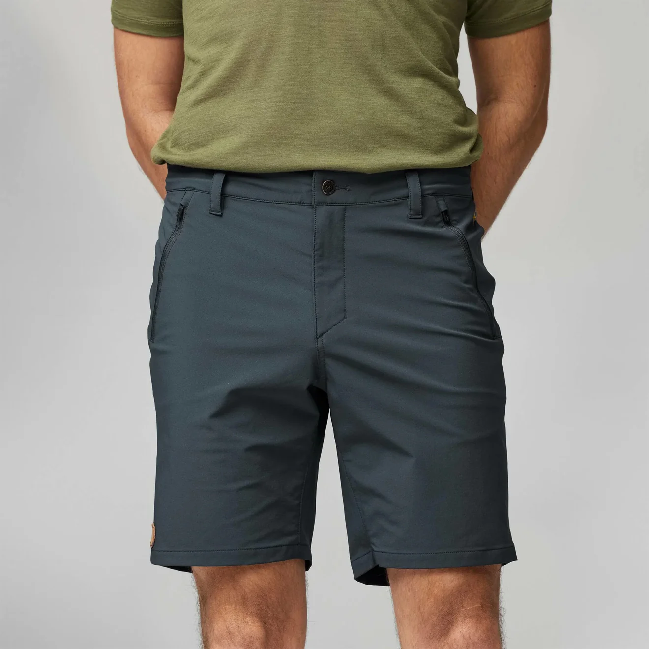 Fjallraven Abisko Trail Stretch Shorts Dark Navy - Image 4