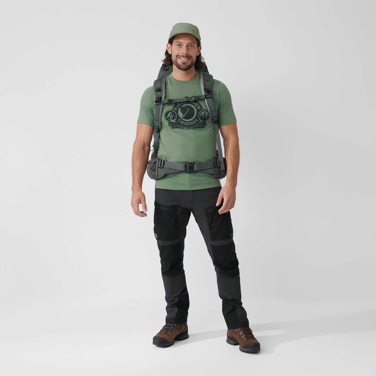 Fjallraven Abisko Wool Classic SS Classic Ochre - Image 3