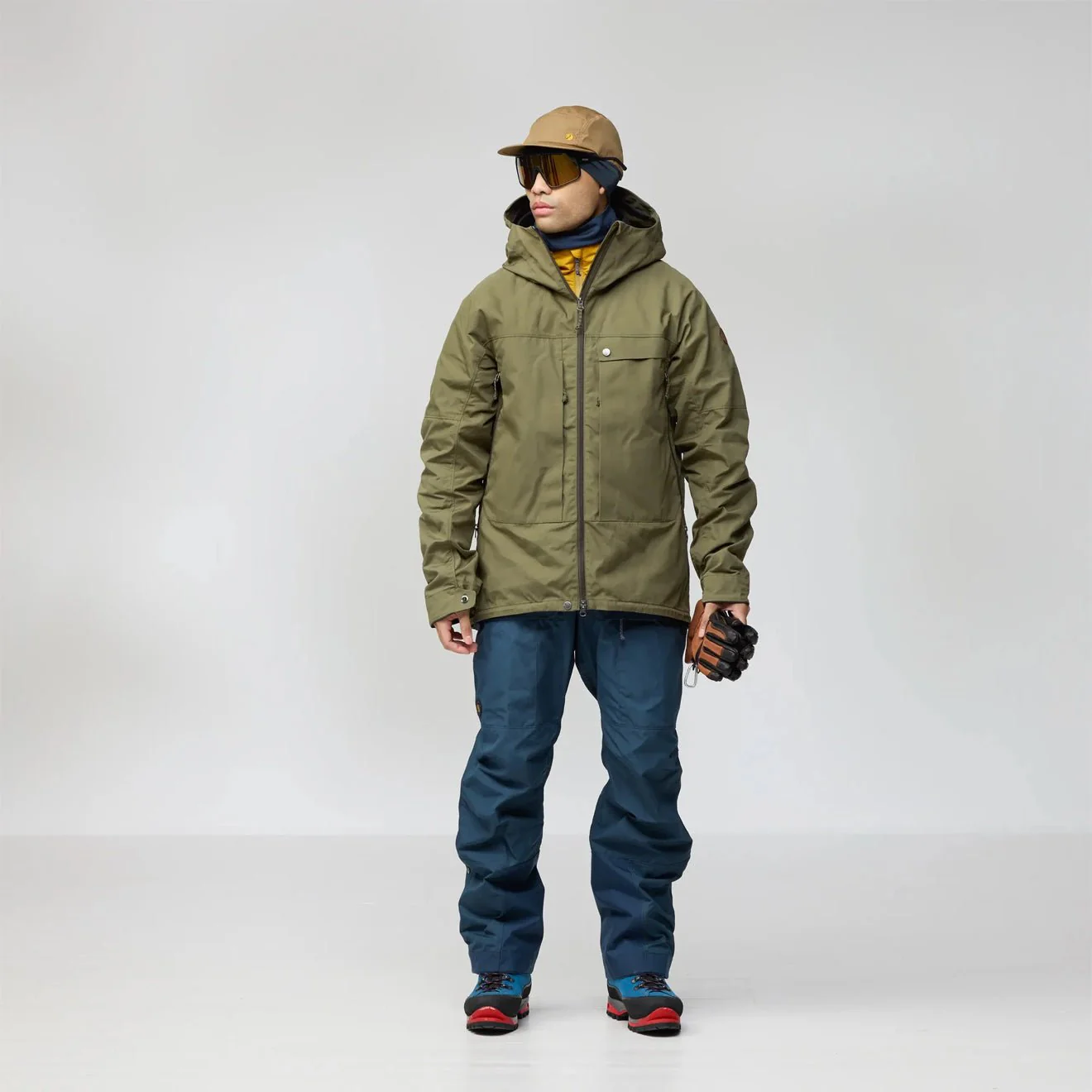 Fjallraven Bergtagen G-1000 Jacket Laurel Green - Image 3