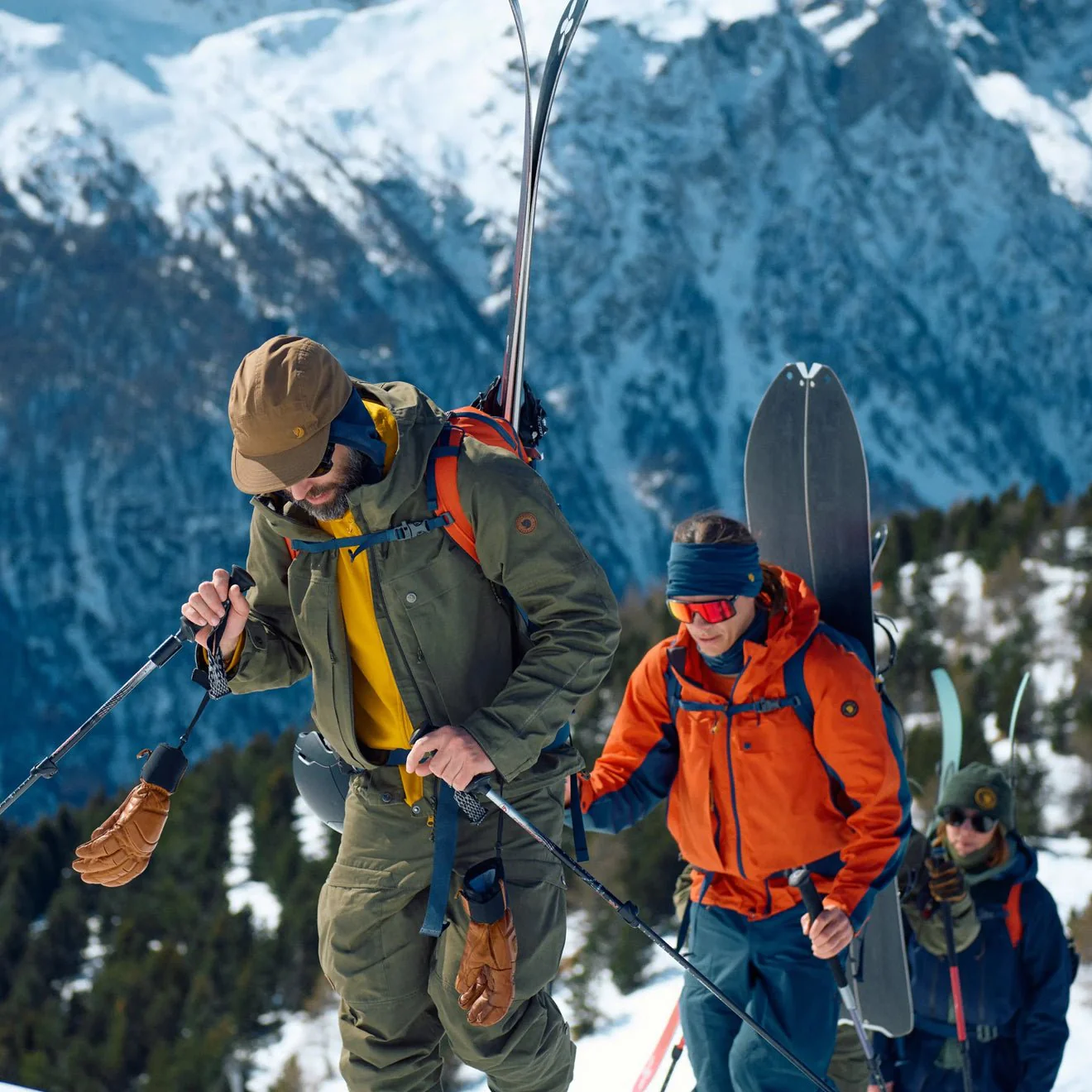 Fjallraven Bergtagen G-1000 Trousers Laurel Green - Image 10
