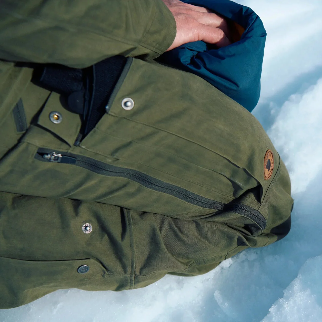 Fjallraven Bergtagen G-1000 Trousers Laurel Green - Image 11