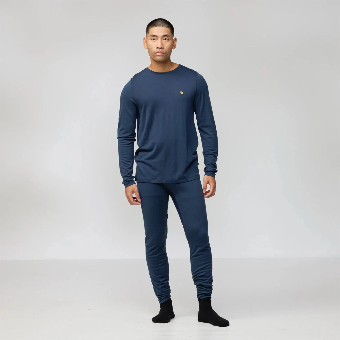 Fjallraven Bergtagen Merino 190 LS Mountain Blue - Image 3