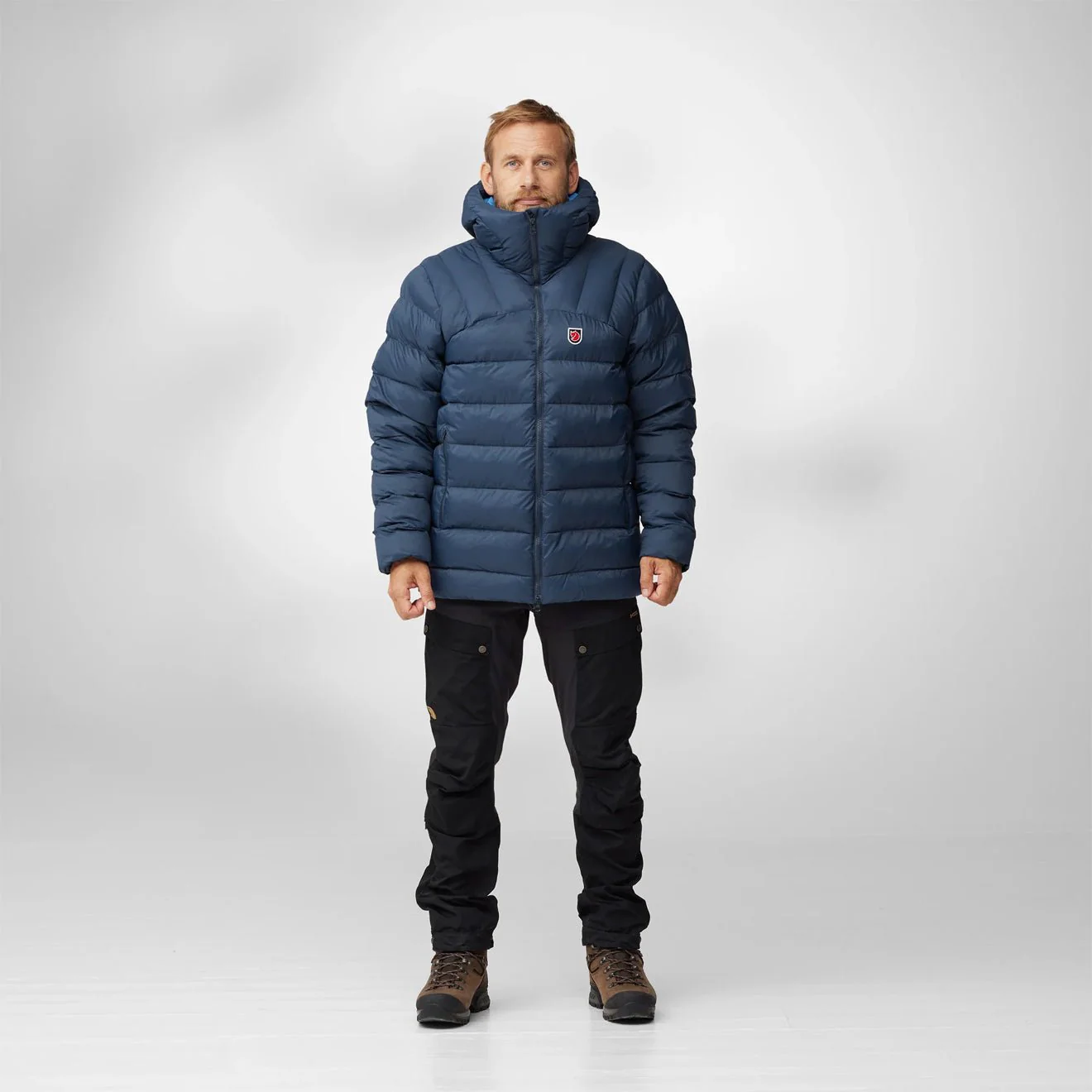 Fjallraven Expedition Mid Winter Jacket Navy / UN Blue - Image 3