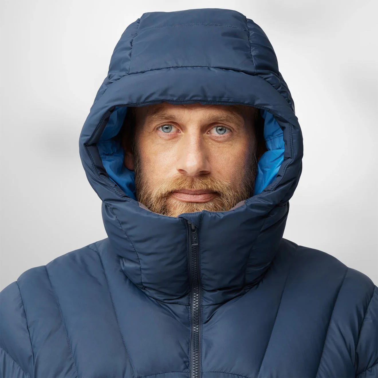 Fjallraven Expedition Mid Winter Jacket Navy / UN Blue - Image 4