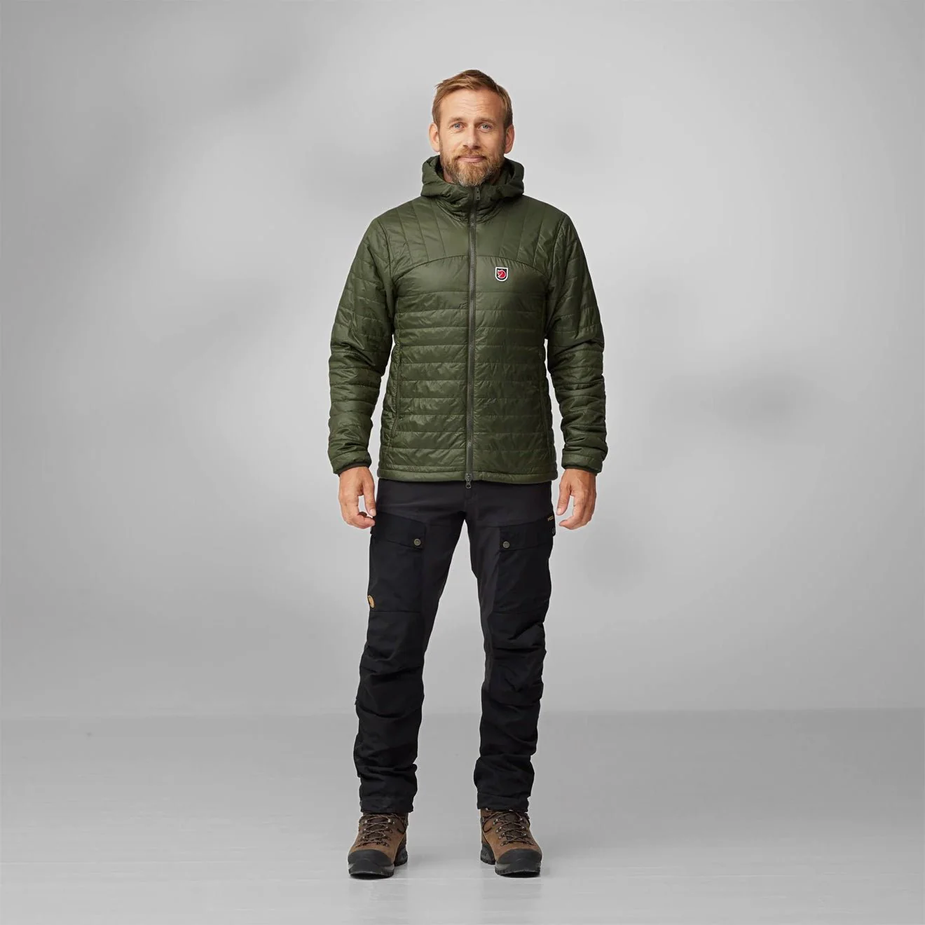 Fjallraven Expedition X-Latt Hoodie Black - Image 3