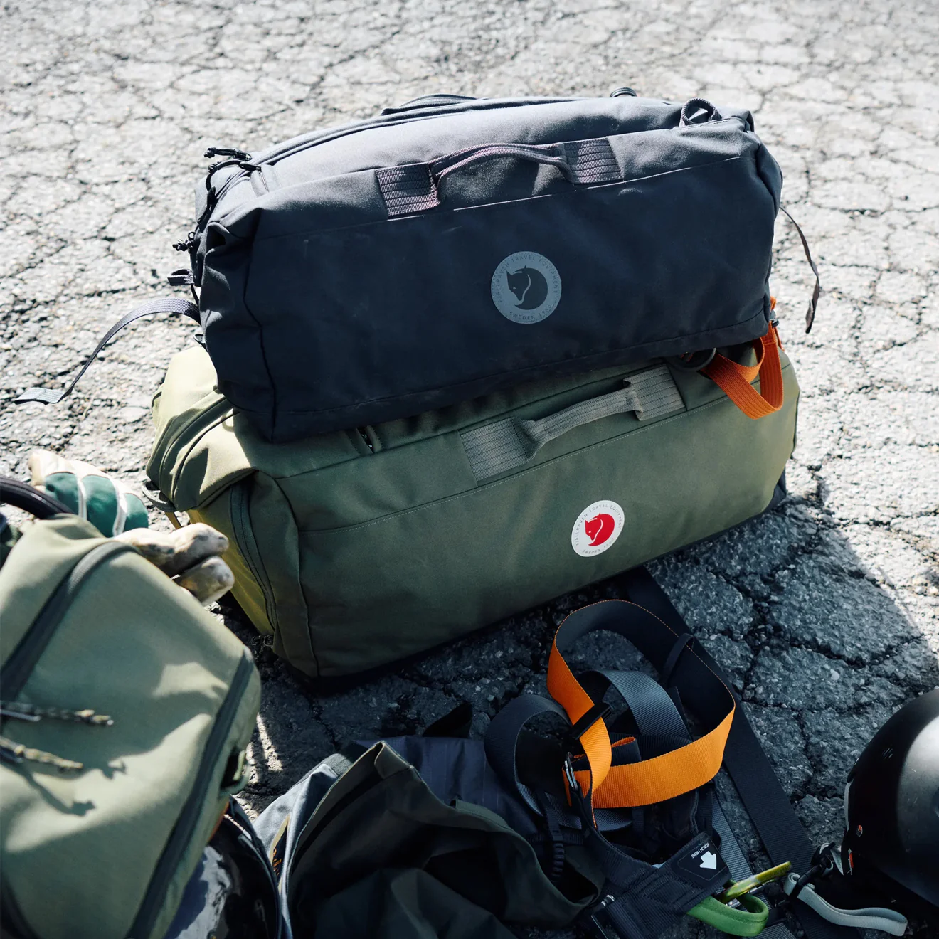Fjallraven Farden Duffel 50 Green - Image 7