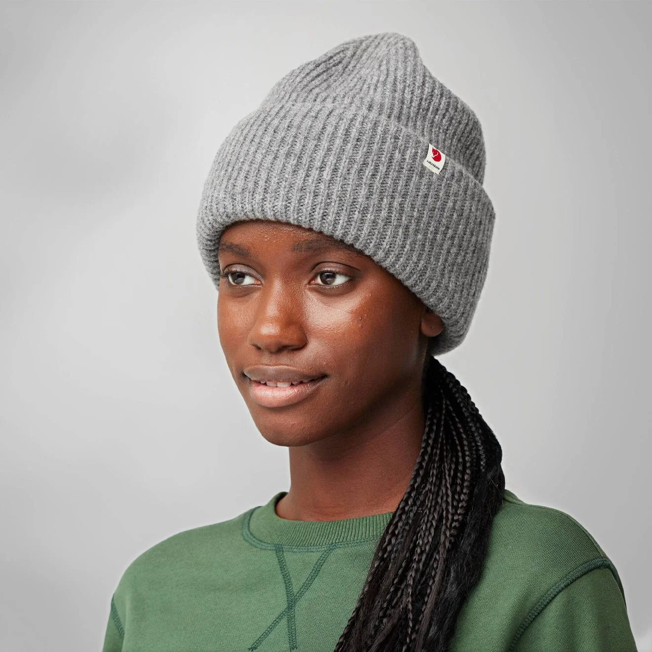 Fjallraven Heavy Beanie Breeze Blue - Image 4
