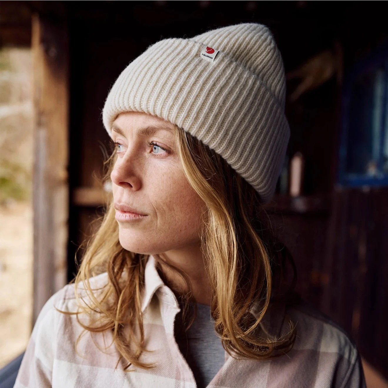 Fjallraven Heavy Beanie Breeze Blue - Image 6