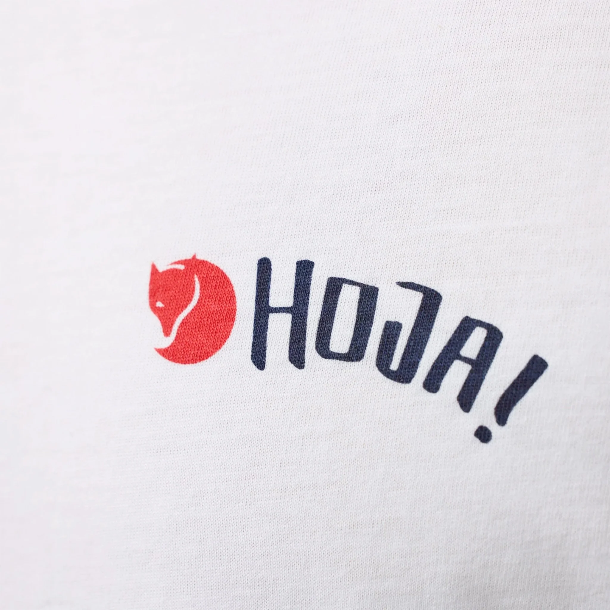Fjallraven Hoja T-shirt White - Image 3