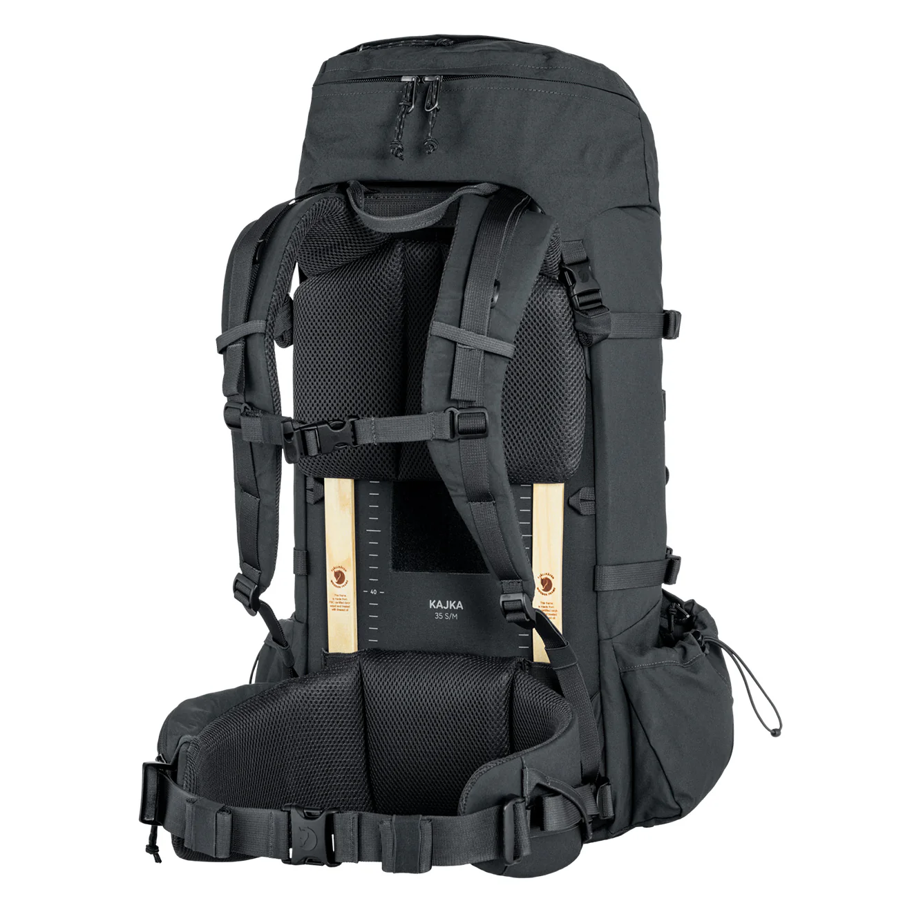 Fjallraven Kajka 35 Backpack S/M Coal Black - Image 2