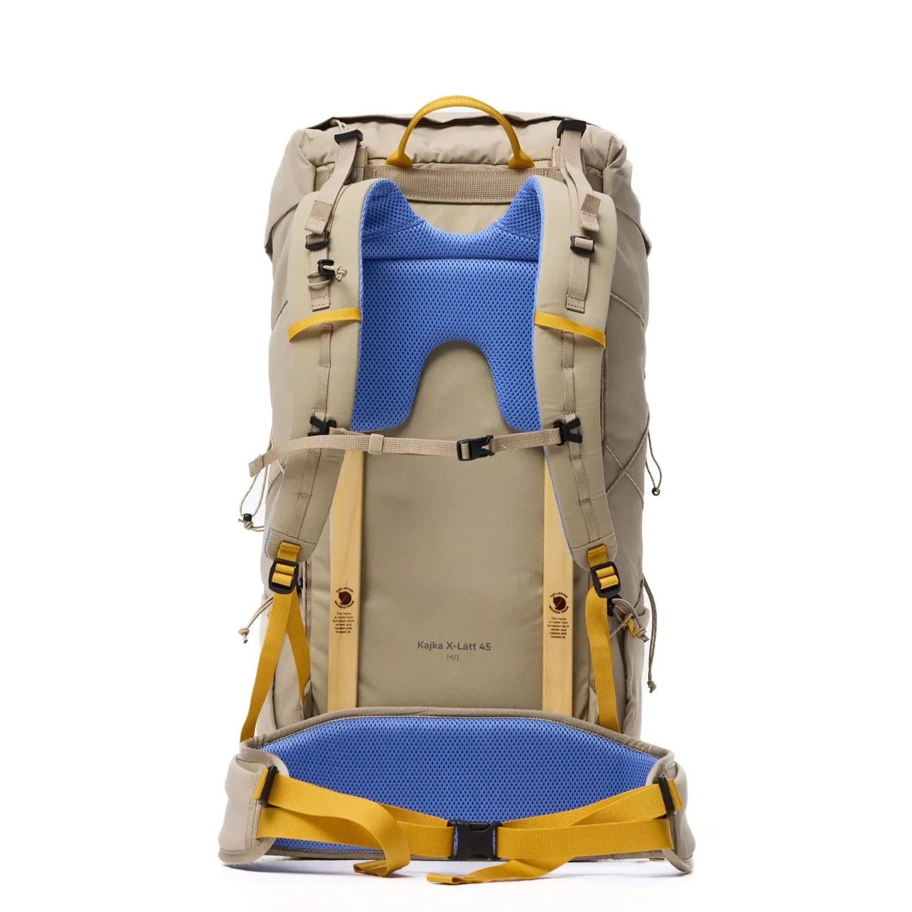 Fjallraven Kajka X-Latt 45 M/L Backpack Fossil - Image 3