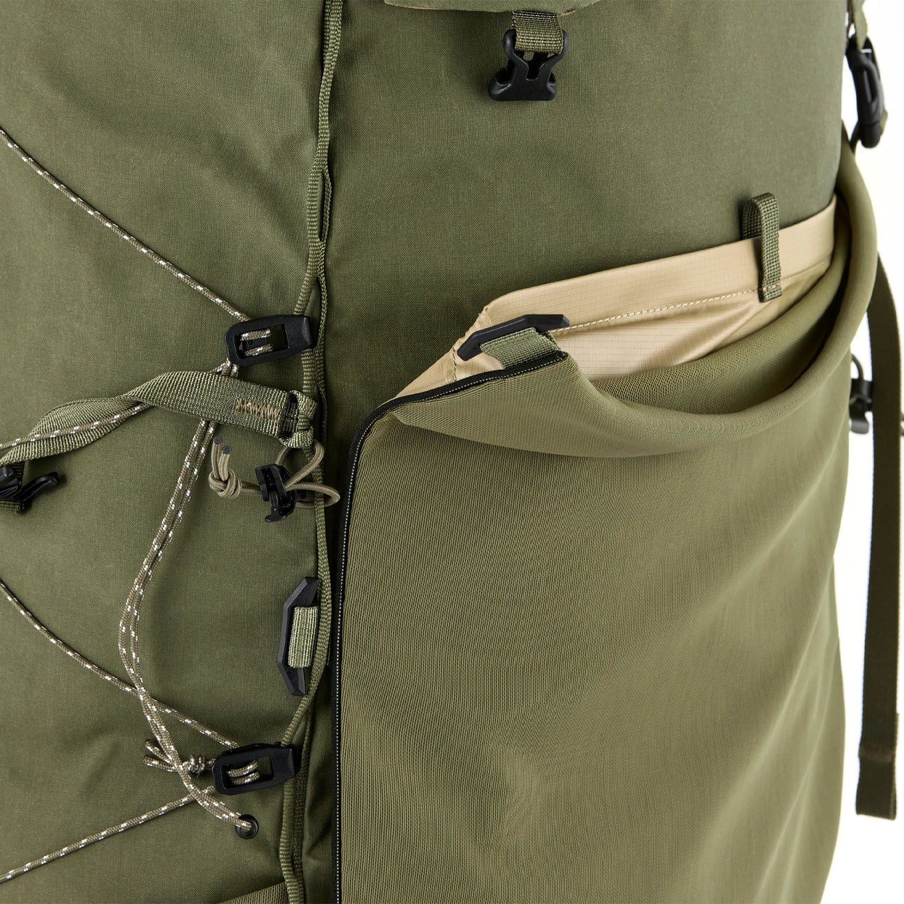 Fjallraven Kajka X-Latt 45 M/L Backpack Fossil - Image 9
