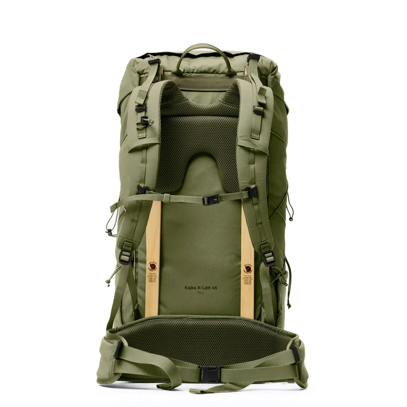 Fjallraven Kajka X-Latt 45 M/L Backpack Green - Image 3