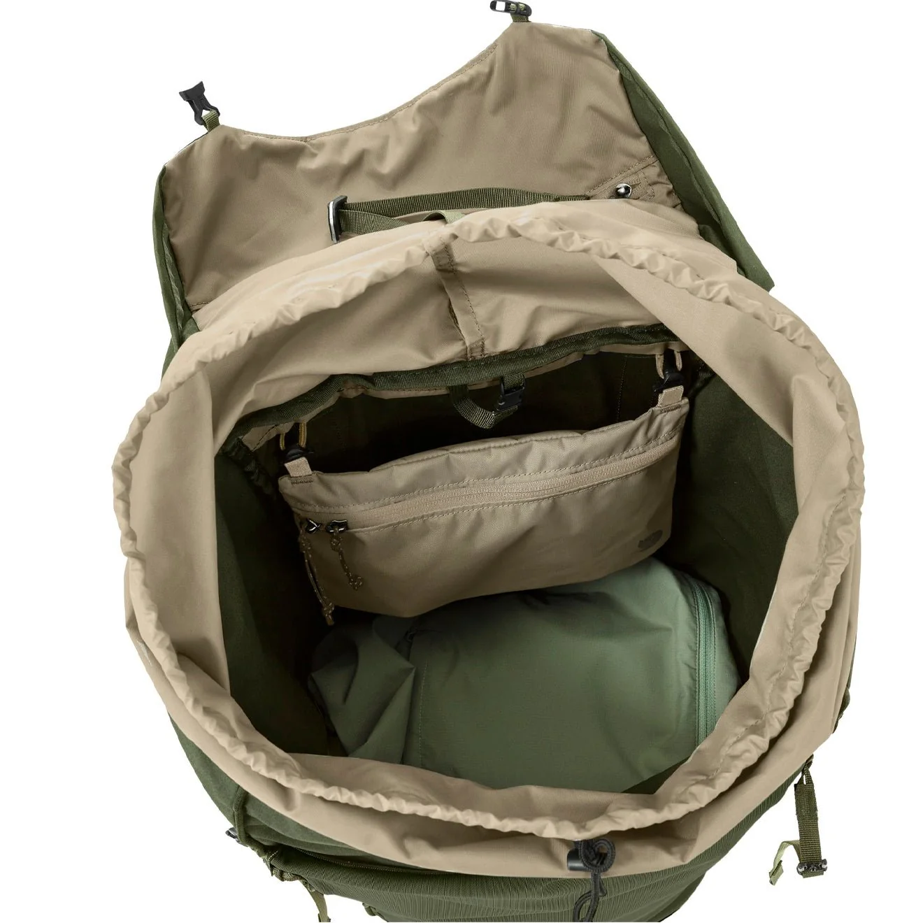 Fjallraven Kajka X-Latt 45 M/L Backpack Green - Image 7