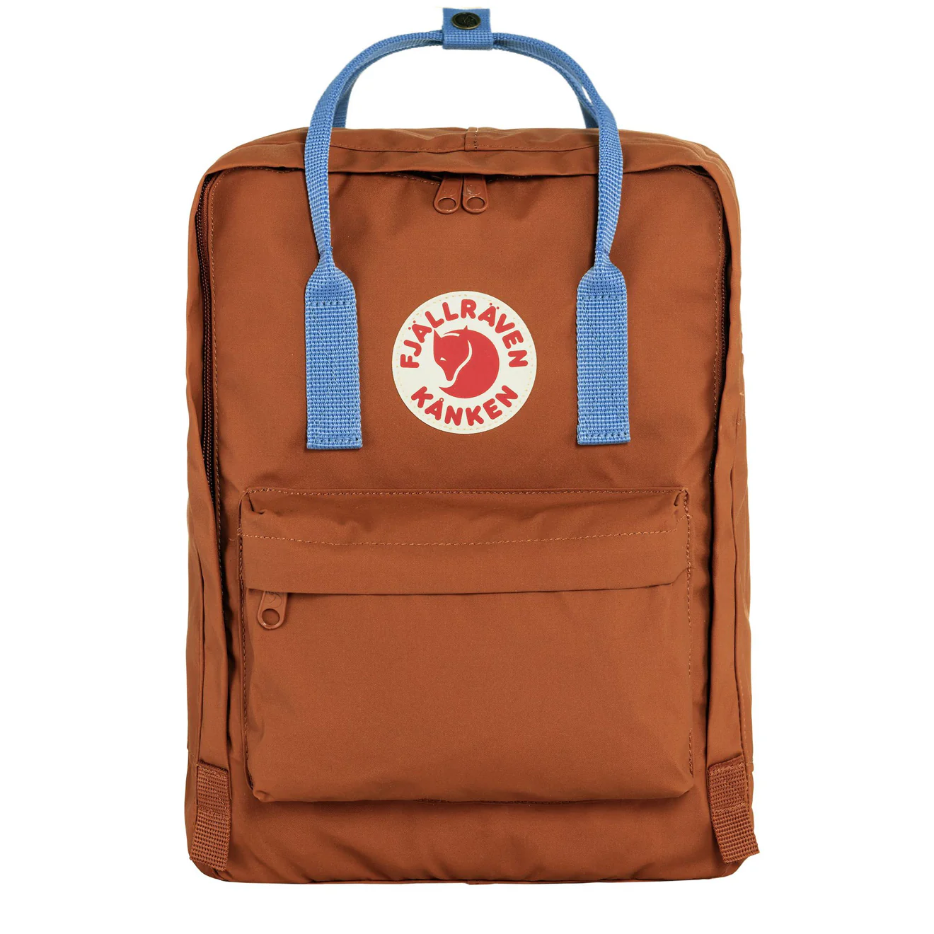 Fjallraven Kanken Classic Backpack Terracotta Brown / Ultramarine
