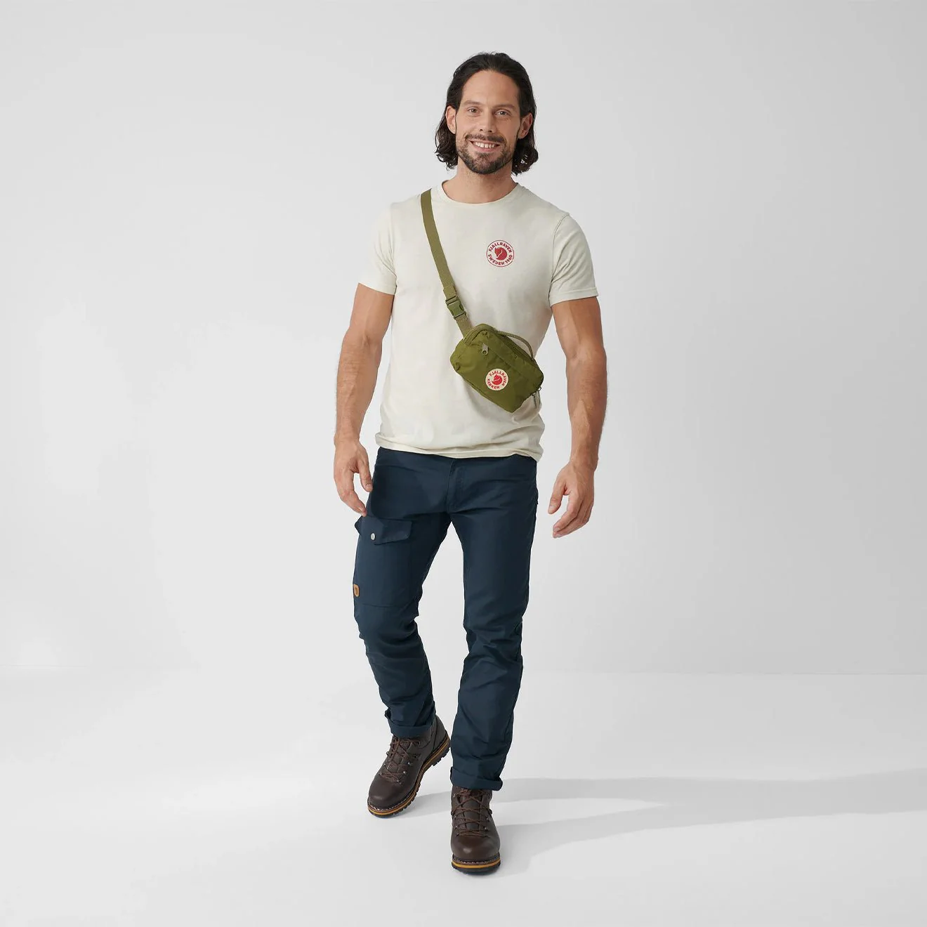 Fjallraven Kanken Hip Pack Green - Image 4