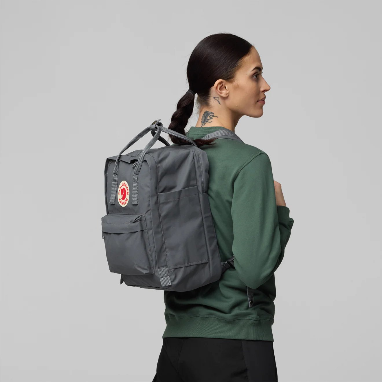 Fjallraven Kanken Laptop 13 Super Grey - Image 6